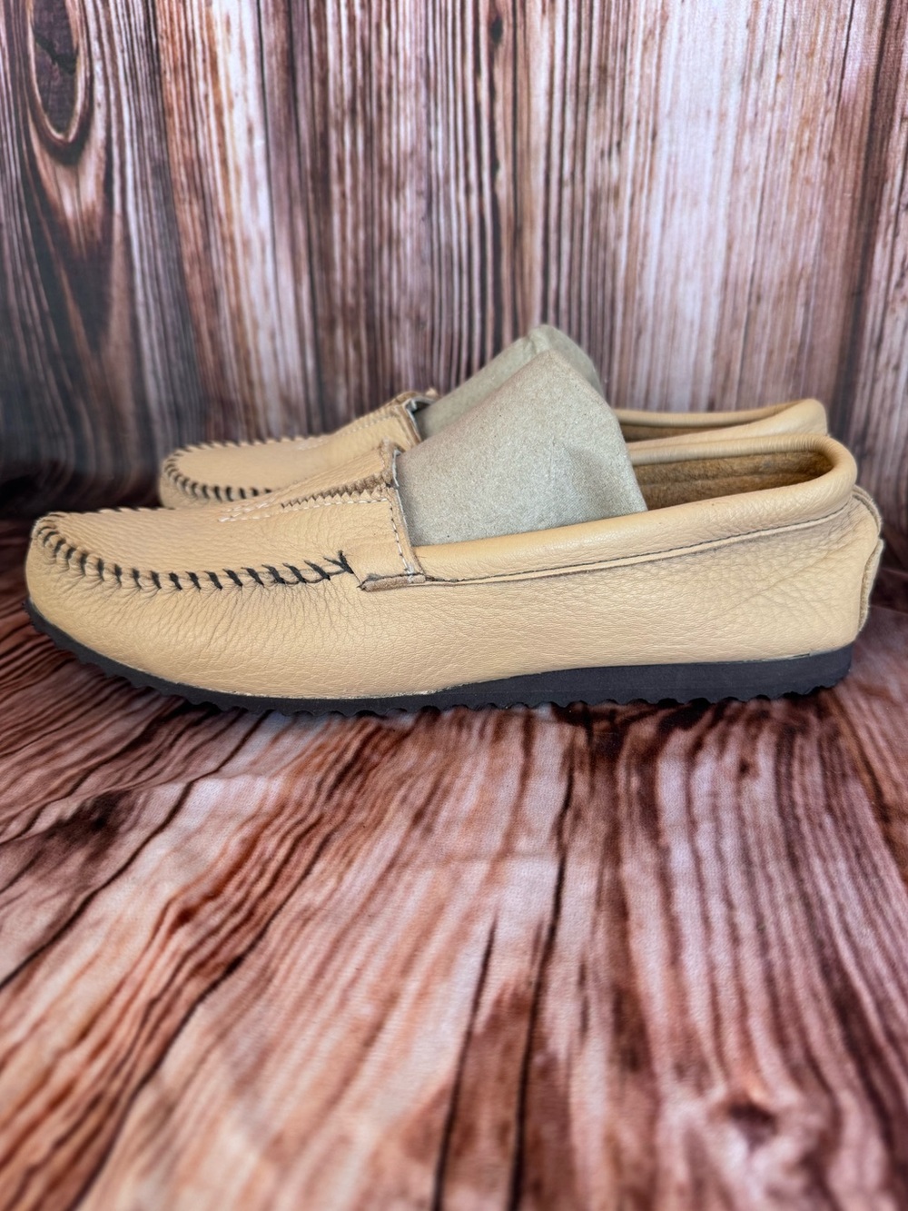 Minnetonka Deerskin Moccasins - Gore Front - Picture 5 of 10